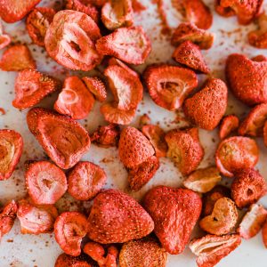 best backpacking snacks freeze dried strawberries