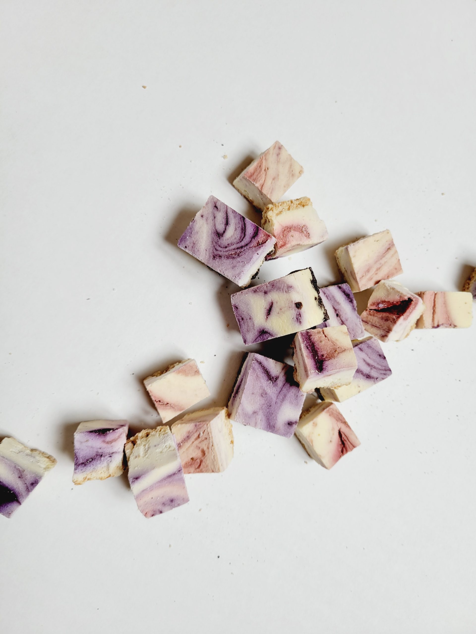 best backpacking snacks white chocolate cheesecake bites