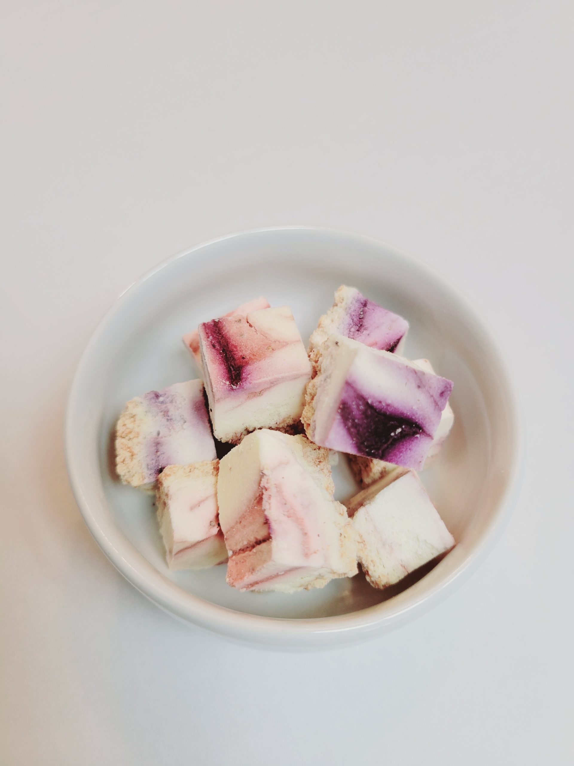 best backpacking snacks white chocolate cheesecake bites