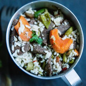 peppery beef stir-fry best camping meals