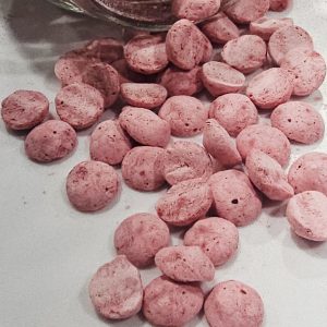 strawberry freeze dried yogurt